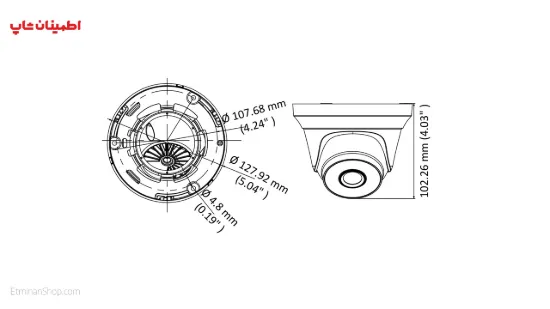 تصویر  دوربین هایلوک 2 مگ توربو مدل  HILOOK TURBO THC-T220-M
