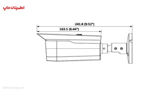 تصویر  دوربین بولت داهوا DH-HAC-HFW1200BP