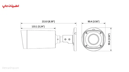 تصویر  دوربین بولت داهوا DH-HAC-HFW1220RP-VFIRE6