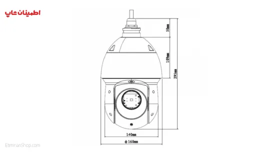 تصویر  دوربین اسپید دام داهوا DH-SD59225I-HC-S2