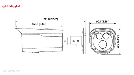 تصویر  دوربین بولت آی پی DAHUA__DH-IPC-HFW4431BP-BAS