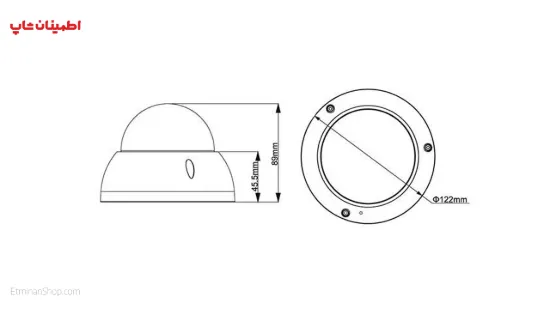 تصویر  دوربین دام آی پی DAHUA__DH-IPC-HDBW4433R-ZS
