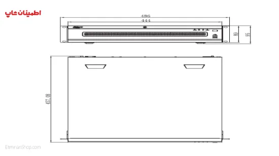 تصویر  ان وی آر  آی پی داهوا DH-NVR608-64-4KS2