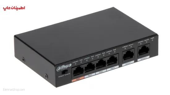 تصویر  سوییچ آی پی DAHUA__DH-PFS3006-4ET-60