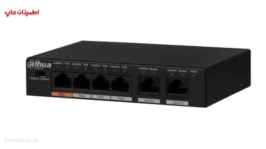 تصویر  سوییچ آی پی DAHUA__DH-PFS3006-4ET-60