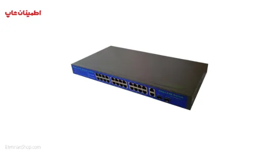 تصویر  سوییچ 24 پورت poe BCSEE__SPS26242F2PF