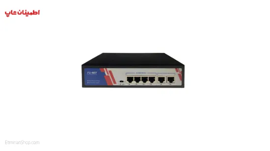 تصویر  سوییچ 6 پورت تی جی نت TG-net SWITCH POE TG-P1006M