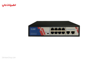 تصویر  سوییچ 10 پورت تی جی نت TG-net SWITCH POE TG-P2010M