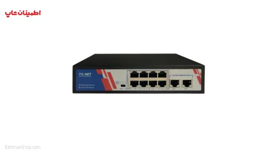 تصویر  سوییچ 10 پورت تی جی نت TG-net SWITCH POE TG-P2010M