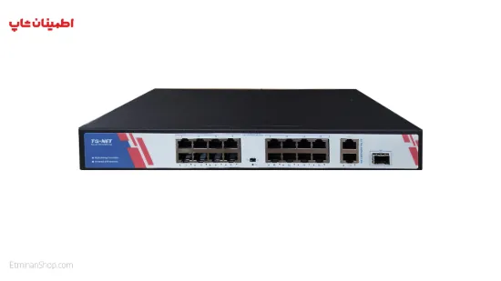 تصویر  سوییچ 19 پورت تی جی نت TG-net SWITCH POE TG-P2019M