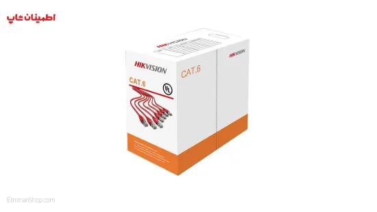 تصویر  کابل شبکه CAT6 هایک ویژن _Hik Vision UTP 305m DS-1LN6-UU