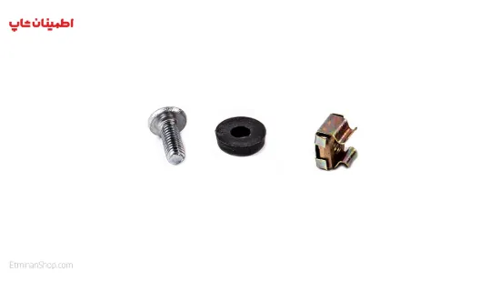 تصویر  پیچ و مهره رک
