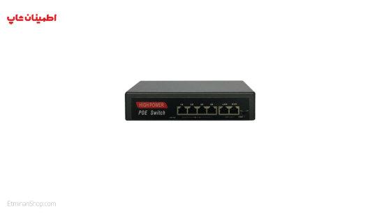تصویر  سوییچ 4 پورت سیماران مدل SWITCH SM-LC42P POE1000/UP1000