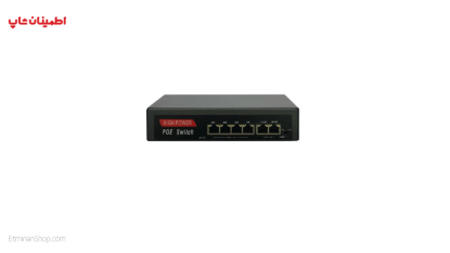 تصویر  سوییچ 4 پورت سیماران مدل SWITCH SM-LA42P  POE100/UP100