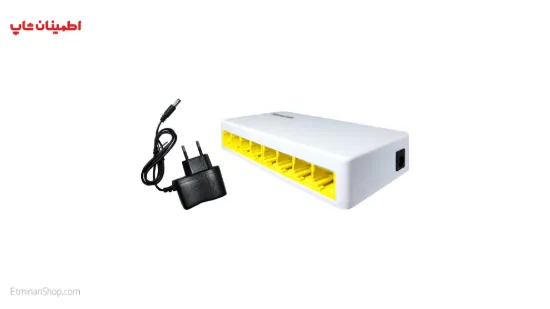 تصویر  سوییچ 8 پورت سیماران مدل SWITCH SM-LA8NP  10/100