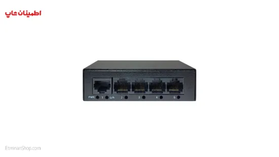 تصویر  سوییچ 5 پورت سیماران مدل SWITCH SM-LC5NP  10/1000