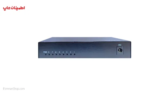 تصویر  سوییچ 8 پورت سیماران مدل SWITCH SM-LC8NP  10/1000