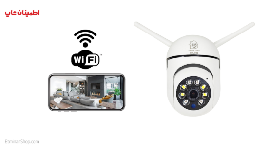 تصویر  دوربین بیسیم رم خور 4MP چرخشی مدل 2 آنتن XMEYE PLUS OWL     